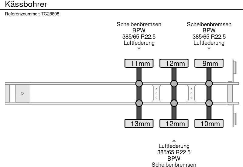 Kässbohrer - Curtainsider semi-trailer: picture 5 Kässbohrer - Curtainsider semi-trailer: picture 5