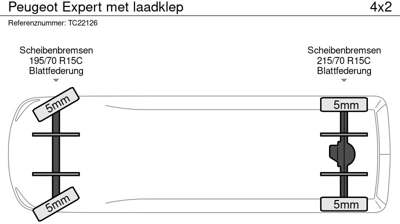 Peugeot Expert met laadklep - Panel van: picture 5 Peugeot Expert met laadklep - Panel van: picture 5