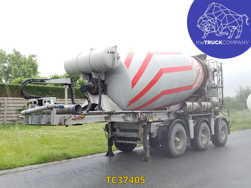 Concrete mixer semi-trailer Renders: picture 1