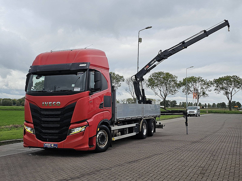 Iveco S-WAY AS260S46 6X2-4 INTARDER HIAB - Dropside/ Flatbed truck, Crane truck: picture 2 Iveco S-WAY AS260S46 6X2-4 INTARDER HIAB - Dropside/ Flatbed truck, Crane truck: picture 2