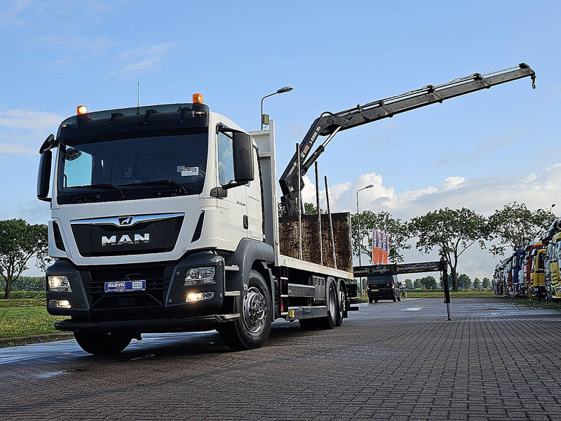 MAN 26.460 TGS HIAB X-HIDUO 188-B3 - Dropside/ Flatbed truck, Crane truck: picture 1 MAN 26.460 TGS HIAB X-HIDUO 188-B3 - Dropside/ Flatbed truck, Crane truck: picture 1