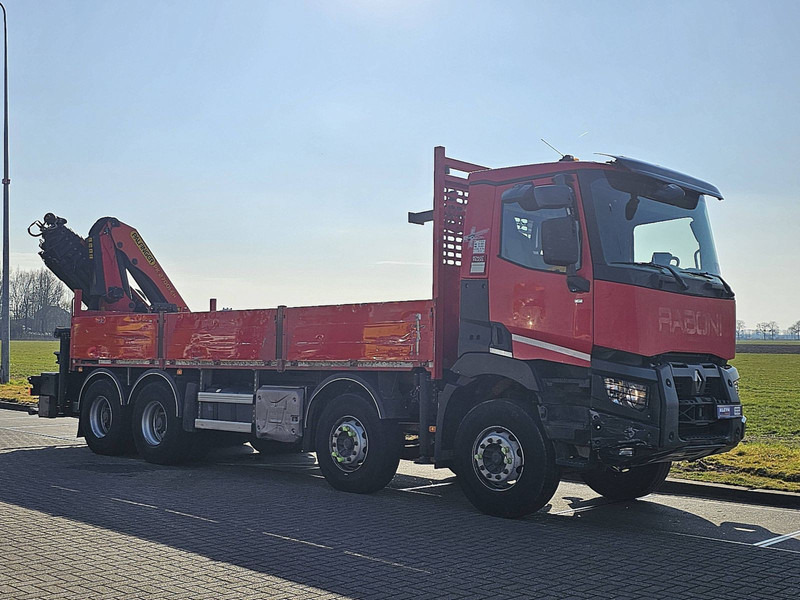 Renault C 430 8X4 PALF. PK27000-F - Dropside/ Flatbed truck, Crane truck: picture 5 Renault C 430 8X4 PALF. PK27000-F - Dropside/ Flatbed truck, Crane truck: picture 5