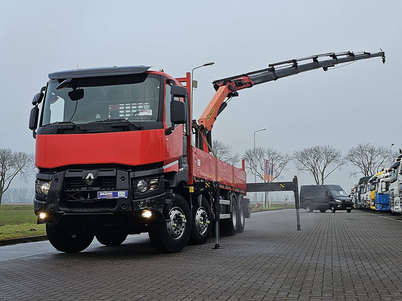 Renault C 430 PK27000-7 - Dropside/ Flatbed truck, Crane truck: picture 1 Renault C 430 PK27000-7 - Dropside/ Flatbed truck, Crane truck: picture 1