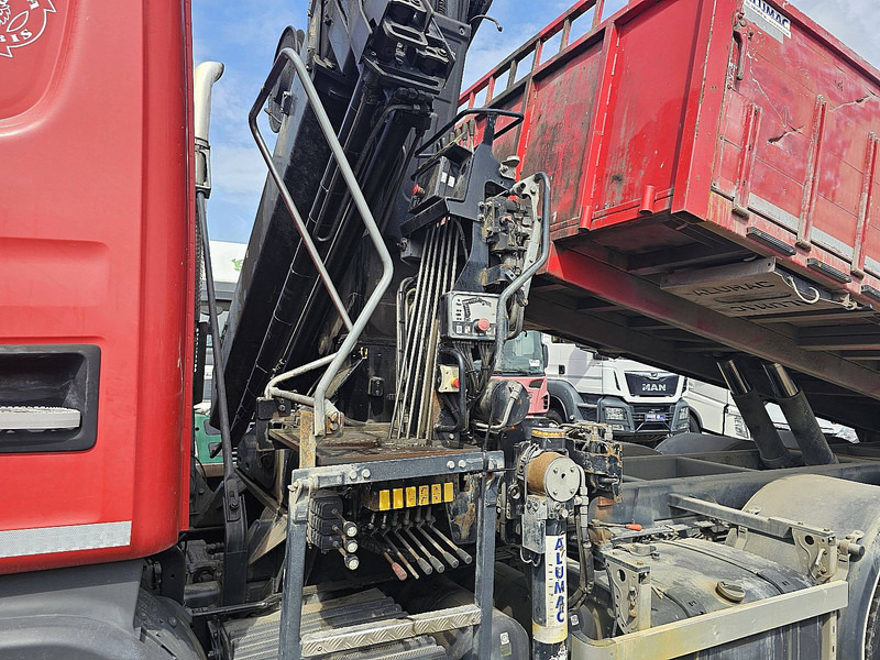 Tipper, Crane truck Scania G400 8X4*4 HIAB 211EP-3: picture 17