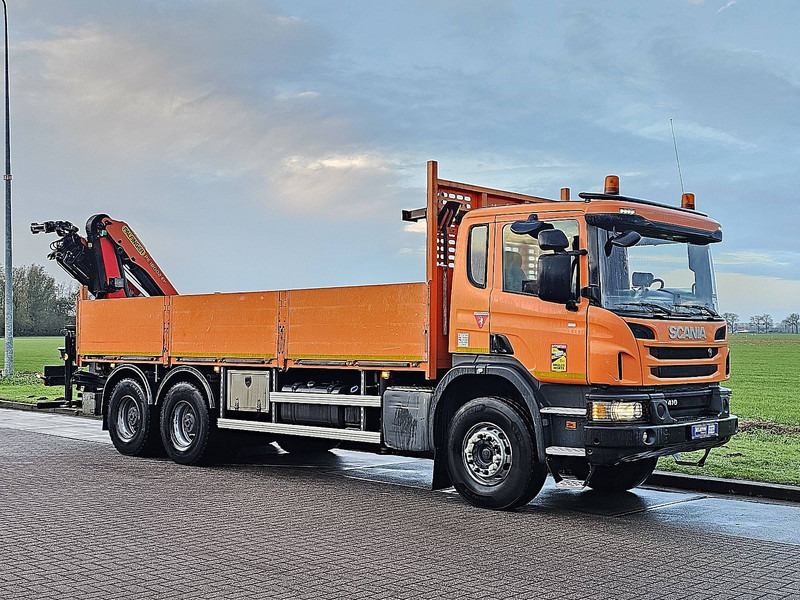Scania P410 PK18002-4 hydr - Dropside/ Flatbed truck, Crane truck: picture 5 Scania P410 PK18002-4 hydr - Dropside/ Flatbed truck, Crane truck: picture 5