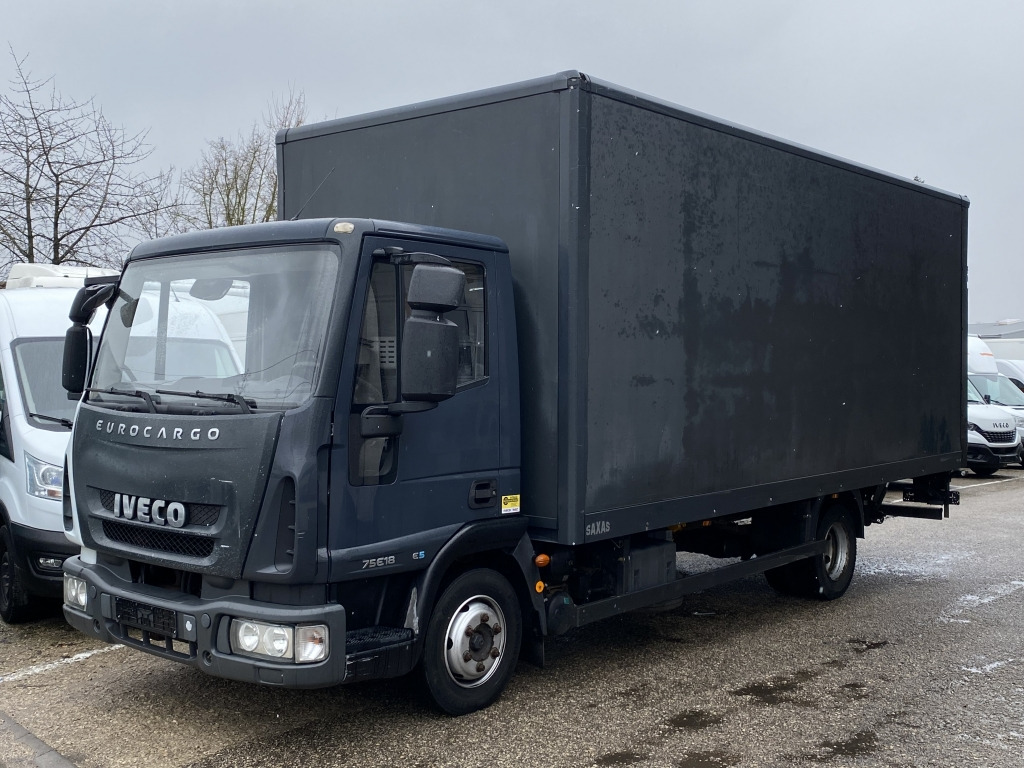 Iveco EuroCargo ML75E18 Euro5 Tempomat Motorbremse LBW - Box van: picture 1 Iveco EuroCargo ML75E18 Euro5 Tempomat Motorbremse LBW - Box van: picture 1