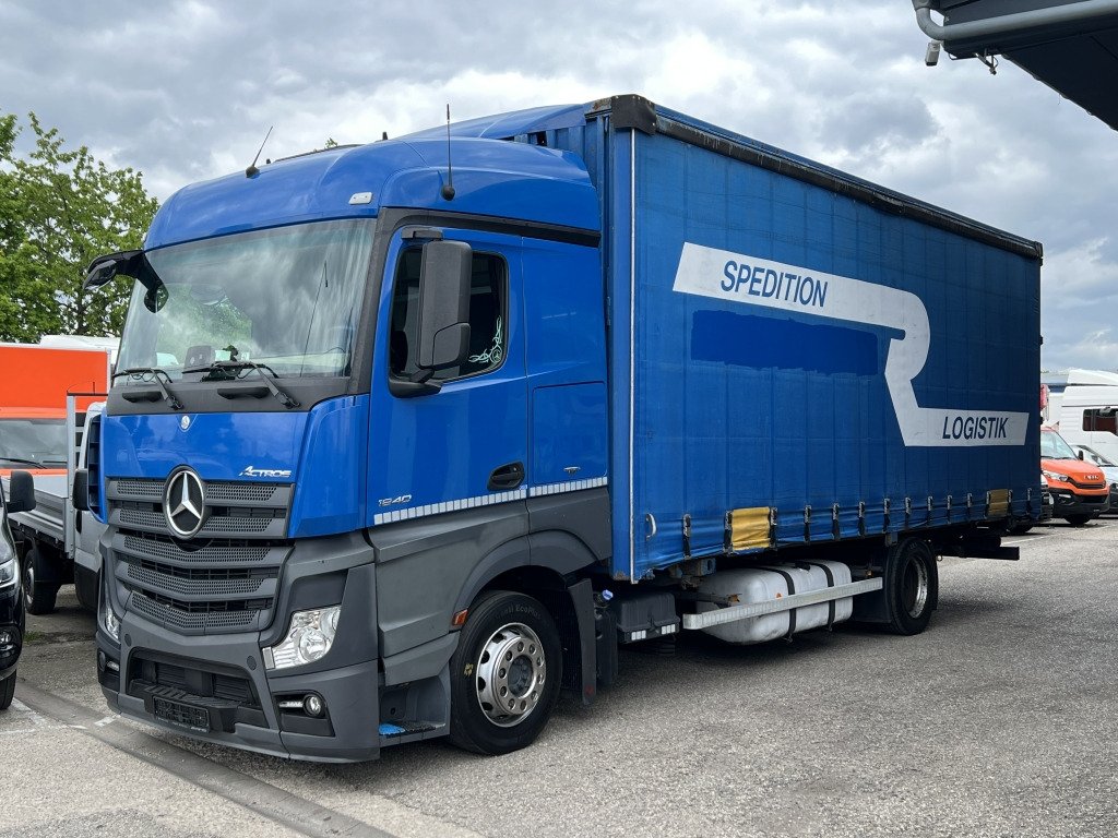 Container transporter/ Swap body truck Mercedes-Benz Actros 1840 MEGA Jumbo Klima Reatarder ACC-Tempo: picture 8