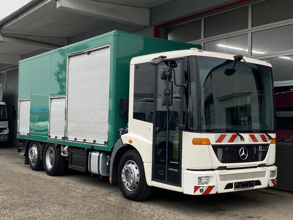 Mercedes-Benz Econic 2633 PLATZ Müll tonnenwaschanlage - Garbage truck: picture 1 Mercedes-Benz Econic 2633 PLATZ Müll tonnenwaschanlage - Garbage truck: picture 1