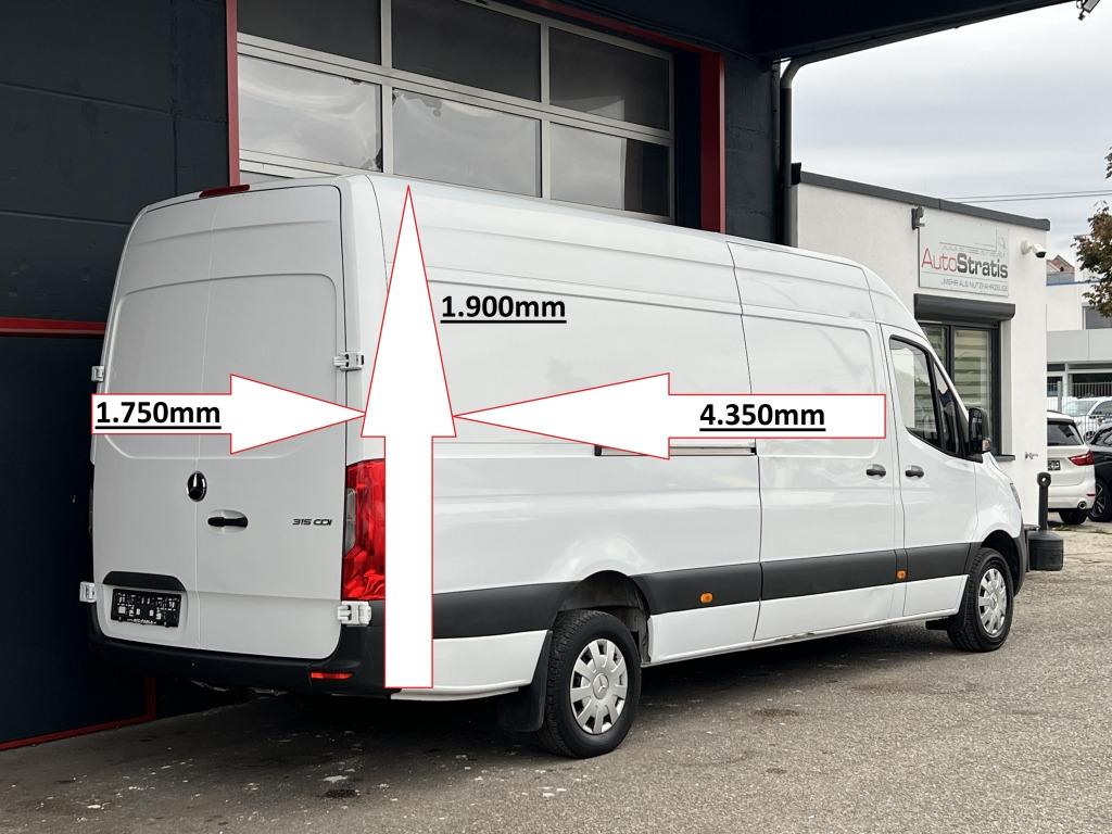 Panel van Mercedes-Benz Sprinter 315 CDI Klima Tempomat 3-Sitze 77.000km: picture 11