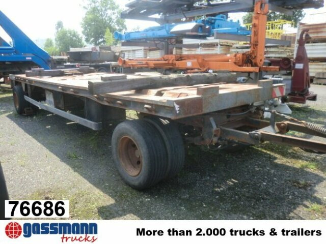 BEROE-LEISINGER AP18 - Roll-off/ Skip trailer: picture 1 BEROE-LEISINGER AP18 - Roll-off/ Skip trailer: picture 1