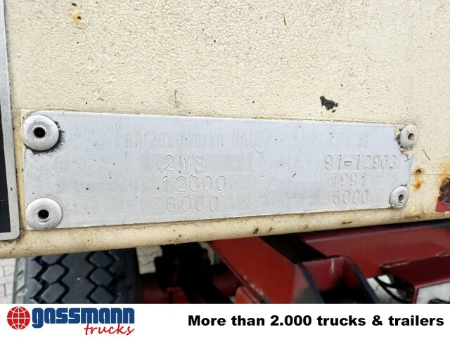 Bauer-Zeppelin Pritschenanhänger - Dropside/ Flatbed trailer: picture 3 Bauer-Zeppelin Pritschenanhänger - Dropside/ Flatbed trailer: picture 3