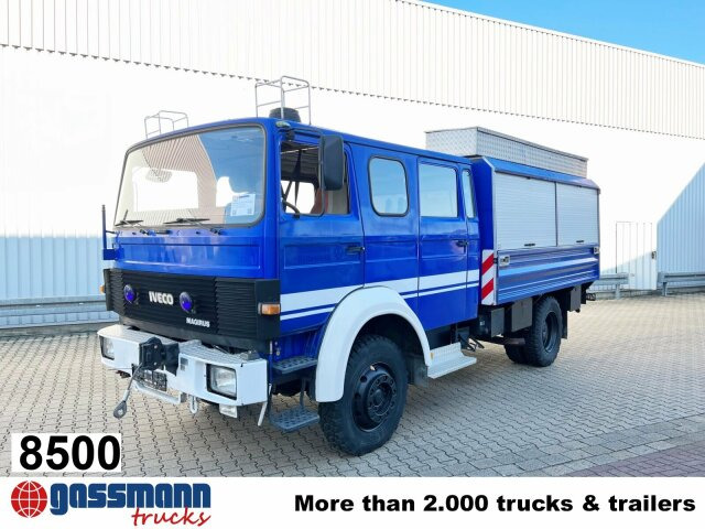 Iveco 120-23 AW 4x4 Doka, V8-Motor, Mannschaftswagen - Box truck: picture 1 Iveco 120-23 AW 4x4 Doka, V8-Motor, Mannschaftswagen - Box truck: picture 1