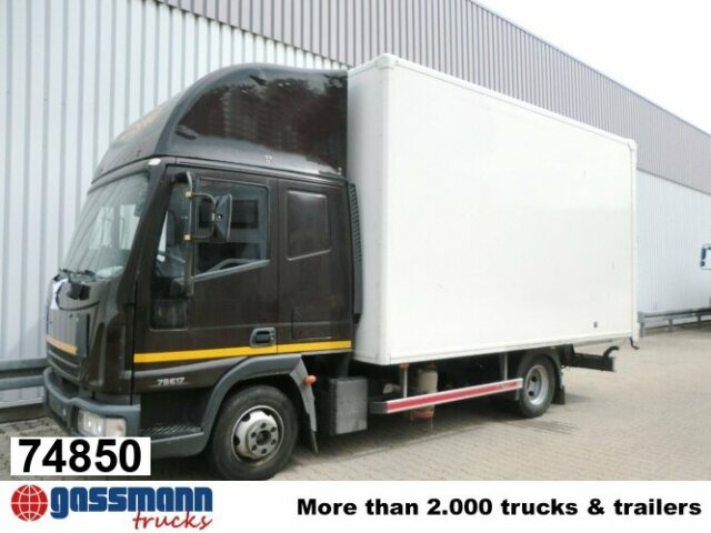 Iveco EuroCargo 75 E 17/4x2, 6x VORHANDEN! - Box truck: picture 1 Iveco EuroCargo 75 E 17/4x2, 6x VORHANDEN! - Box truck: picture 1