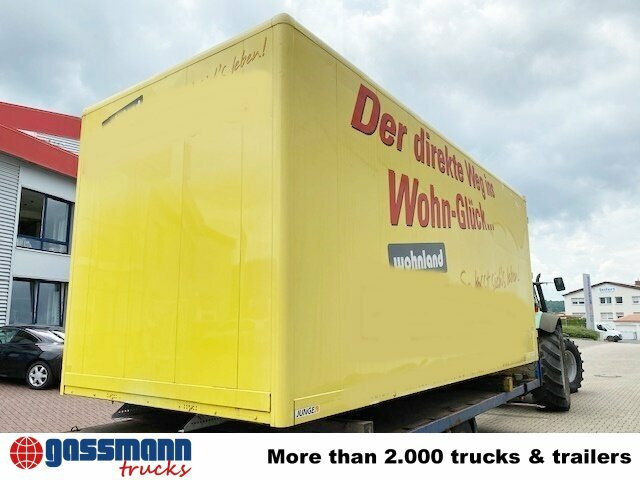 Junge Möbelkofferaufbau, 36 cbm - Swap body - box: picture 4 Junge Möbelkofferaufbau, 36 cbm - Swap body - box: picture 4