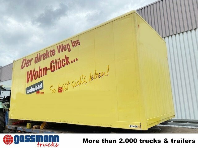 Junge Möbelkofferaufbau, 36 cbm - Swap body - box: picture 3 Junge Möbelkofferaufbau, 36 cbm - Swap body - box: picture 3