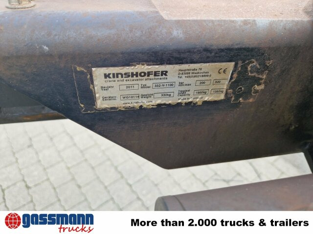 Kinshofer 332V -1100 Drehservo, Bj.2011 - Clamp: picture 3 Kinshofer 332V -1100 Drehservo, Bj.2011 - Clamp: picture 3