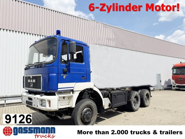 MAN 27.403 6x6 BB, EX-THW - Cab chassis truck: picture 1 MAN 27.403 6x6 BB, EX-THW - Cab chassis truck: picture 1