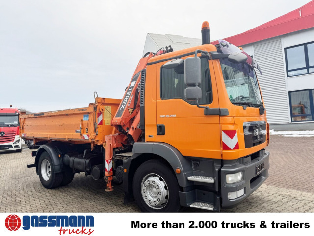 Tipper, Crane truck MAN TGM 18.290 4X2 BB mit Kran Atlas AK 92.2-A2,: picture 10 Tipper, Crane truck MAN TGM 18.290 4X2 BB mit Kran Atlas AK 92.2-A2,: picture 10