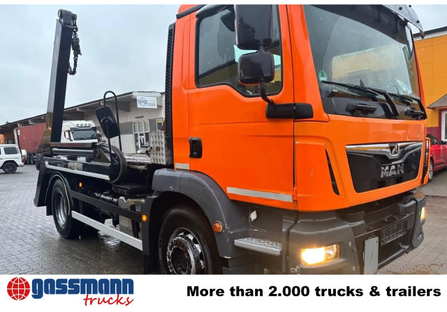 MAN TGM 18.290 4x2 BB, Tele-Absetzer - Skip loader truck: picture 3 MAN TGM 18.290 4x2 BB, Tele-Absetzer - Skip loader truck: picture 3