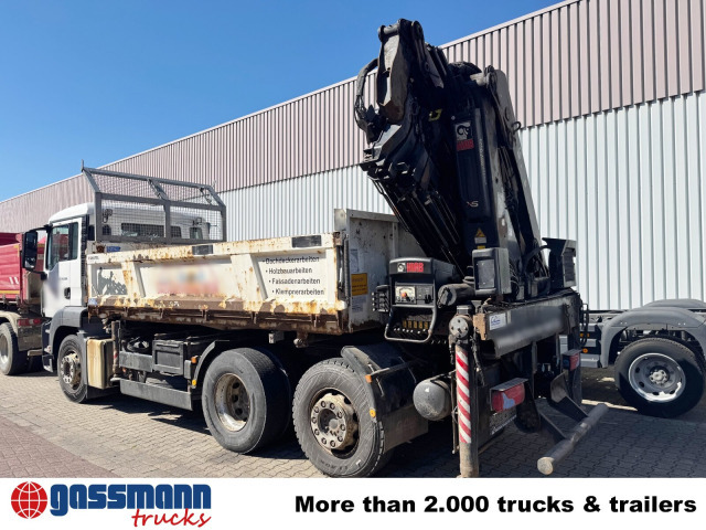 MAN TGS 26.360 6x2-4 BL, 2-Seiten-Kipper, Heckkran - Tipper, Crane truck: picture 5 MAN TGS 26.360 6x2-4 BL, 2-Seiten-Kipper, Heckkran - Tipper, Crane truck: picture 5