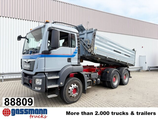 MAN TGS 26.460 6x4 BL, Alu-Bordwände - Tipper: picture 1 MAN TGS 26.460 6x4 BL, Alu-Bordwände - Tipper: picture 1