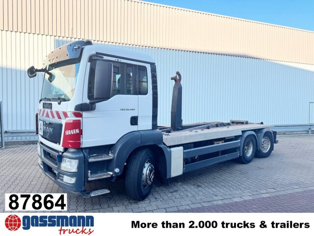 MAN TGS 26.480 6x2-4 BL, Lenk-Liftachse, VDL - Hook lift truck: picture 1 MAN TGS 26.480 6x2-4 BL, Lenk-Liftachse, VDL - Hook lift truck: picture 1