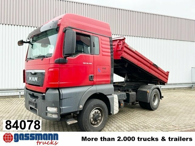 MAN TGX 18.440 4x4H BL, HydroDrive, SZM/Kipper - Tipper: picture 1 MAN TGX 18.440 4x4H BL, HydroDrive, SZM/Kipper - Tipper: picture 1