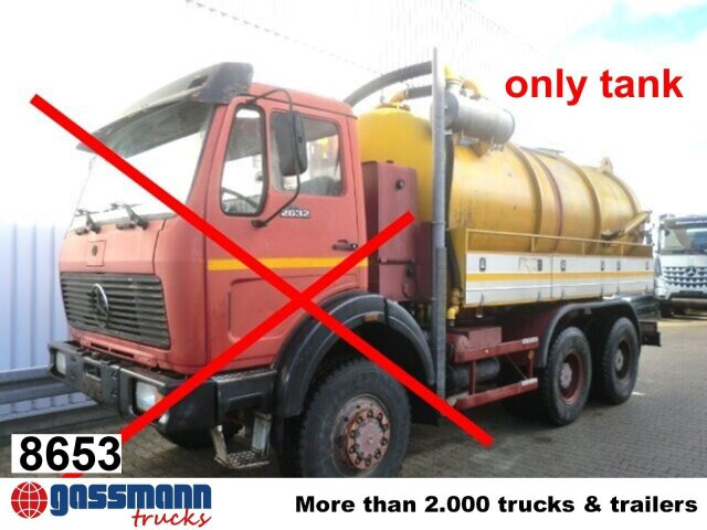 MORO SPA Saugaufbau ca. 14m³, Kippbar - Tank truck: picture 1 MORO SPA Saugaufbau ca. 14m³, Kippbar - Tank truck: picture 1