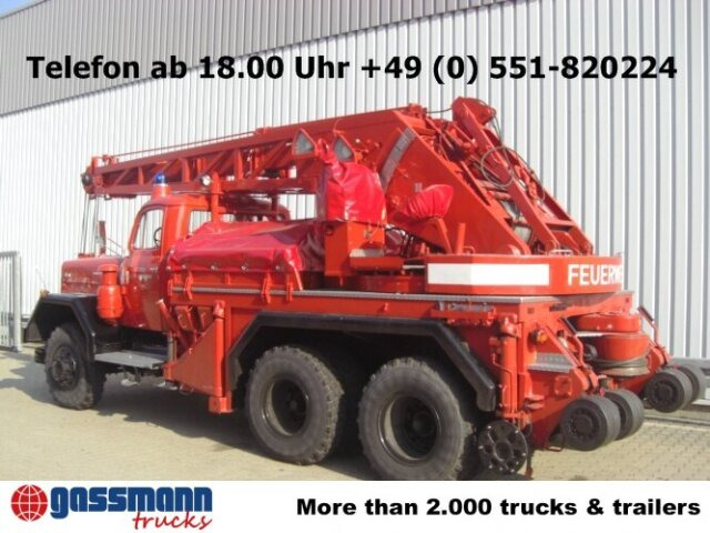 Fire truck, Crane truck Magirus Deutz Magirus Uranus 250D 22 KW16: picture 8