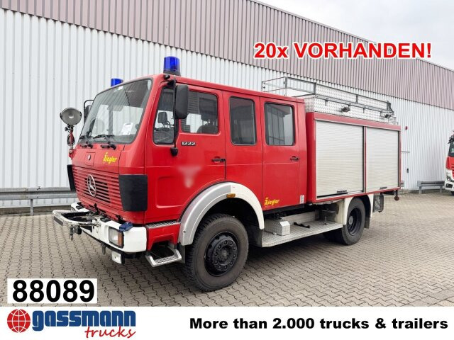Mercedes-Benz 1222 AF 4x4 Doka, LF 16 TS - Fire truck: picture 1 Mercedes-Benz 1222 AF 4x4 Doka, LF 16 TS - Fire truck: picture 1