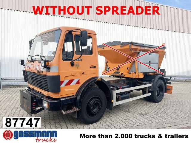 Mercedes-Benz 1617 C 4x2, Winterdienstausstattung - Road sweeper: picture 1 Mercedes-Benz 1617 C 4x2, Winterdienstausstattung - Road sweeper: picture 1