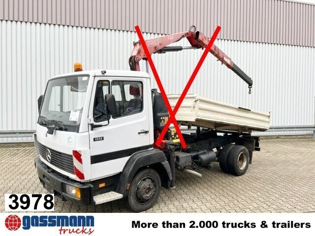 Mercedes-Benz 811 K 4x2 - Tipper: picture 1 Mercedes-Benz 811 K 4x2 - Tipper: picture 1