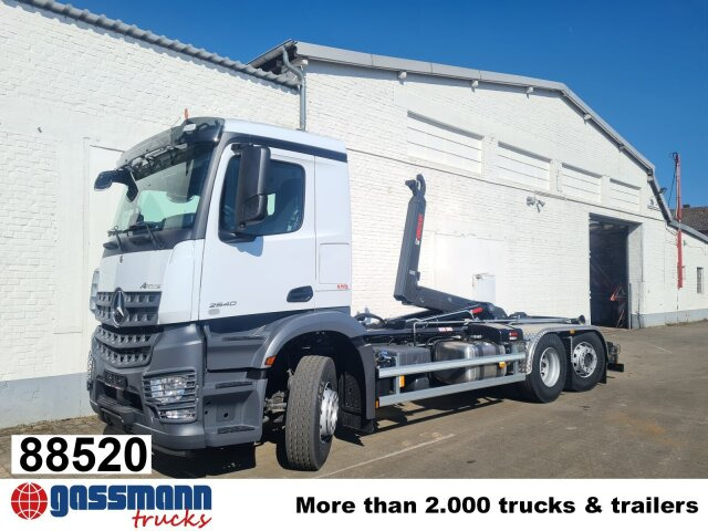 Mercedes-Benz Actros 2545 L 6x2, Retarder, Lenk-/Liftachse, - Hook lift truck: picture 1 Mercedes-Benz Actros 2545 L 6x2, Retarder, Lenk-/Liftachse, - Hook lift truck: picture 1
