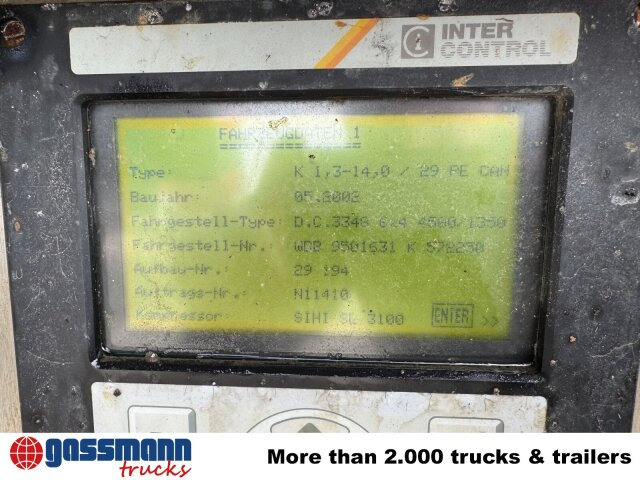 Mercedes-Benz Actros 3348 6x4, V8, Kroll Saug-/Spülwagen ca. - Road sweeper: picture 2 Mercedes-Benz Actros 3348 6x4, V8, Kroll Saug-/Spülwagen ca. - Road sweeper: picture 2