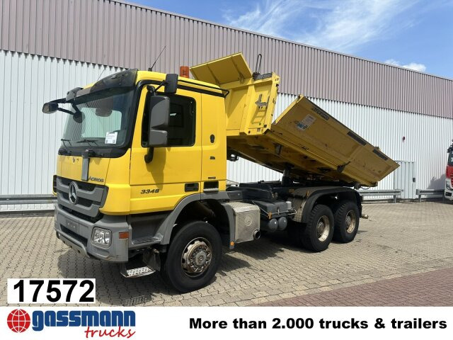 Mercedes-Benz Actros 3348 AK 6x6, Bordmatik links - Tipper: picture 1 Mercedes-Benz Actros 3348 AK 6x6, Bordmatik links - Tipper: picture 1