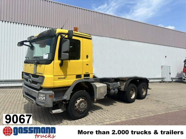 Mercedes-Benz Actros 3348 AK 6x6 - Cab chassis truck: picture 1 Mercedes-Benz Actros 3348 AK 6x6 - Cab chassis truck: picture 1