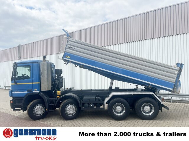 Tipper Mercedes-Benz Actros MP 3, 3241/8x4, Alukipper Bordmatik,: picture 12