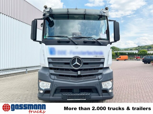 Dropside/ Flatbed truck Mercedes-Benz Antos 1840 L 4x2, Aufnahme für Mitnahmestapler: picture 9