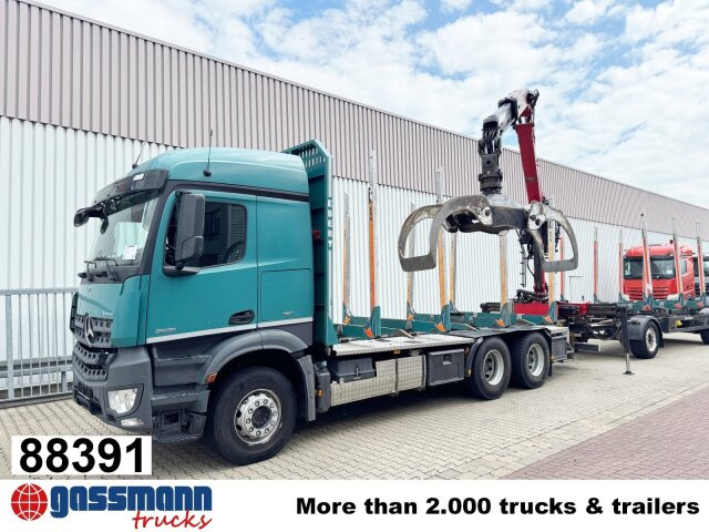 Mercedes-Benz Arocs 2651 L 6x4, Retarder, StreamSpace, - Timber truck, Crane truck: picture 1 Mercedes-Benz Arocs 2651 L 6x4, Retarder, StreamSpace, - Timber truck, Crane truck: picture 1