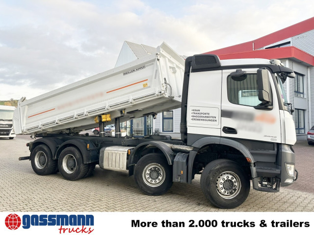 Tipper Mercedes-Benz Arocs 3445 K 8x4/4, Meiller Bordmatik links: picture 10