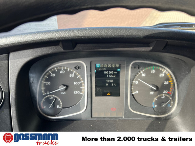 Dropside/ Flatbed truck, Crane truck Mercedes-Benz Atego 1023 L 4x2 mit Kran Fassi F85B.0.21: picture 6