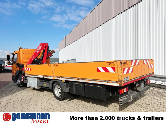 Dropside/ Flatbed truck, Crane truck Mercedes-Benz Atego 1023 L 4x2 mit Kran Fassi F85B.0.21: picture 13