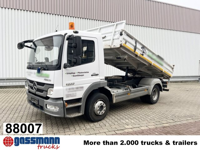 Mercedes-Benz Atego 1222 K 4x2, 2x AHK - Tipper: picture 1 Mercedes-Benz Atego 1222 K 4x2, 2x AHK - Tipper: picture 1
