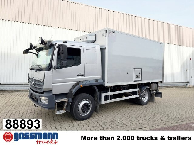 Mercedes-Benz Atego 1330 4x4, Iso-Koffer mit Heizung, LBW - Box truck: picture 1 Mercedes-Benz Atego 1330 4x4, Iso-Koffer mit Heizung, LBW - Box truck: picture 1
