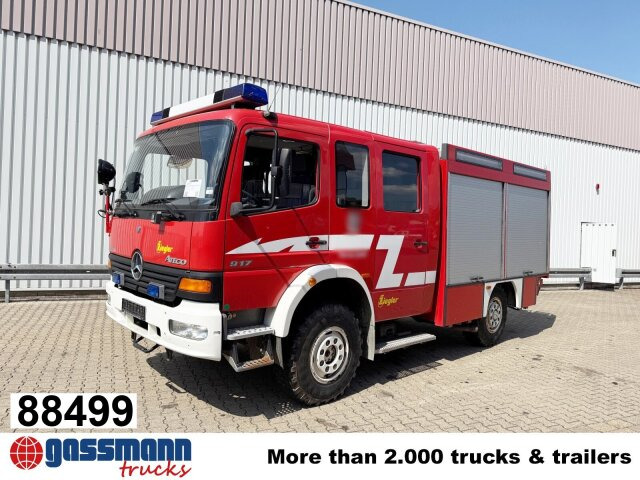 Mercedes-Benz Atego 917 4x4, LF 10, Einzelbereifung, AT-Motor - Fire truck: picture 1 Mercedes-Benz Atego 917 4x4, LF 10, Einzelbereifung, AT-Motor - Fire truck: picture 1