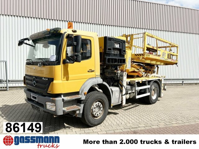 Mercedes-Benz Axor 1824 K 4x2, AMV Hubsteiger + Kompressor, - Truck mounted aerial platform: picture 1 Mercedes-Benz Axor 1824 K 4x2, AMV Hubsteiger + Kompressor, - Truck mounted aerial platform: picture 1