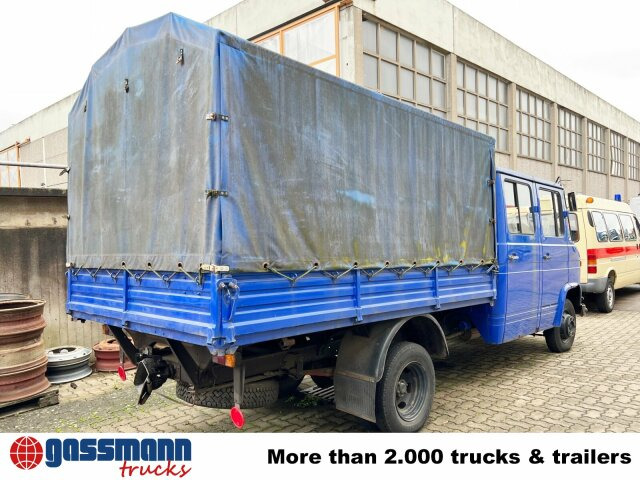 Dropside/ Flatbed truck Mercedes-Benz L 407 D 4x2 Doka, Ex-THW: picture 10