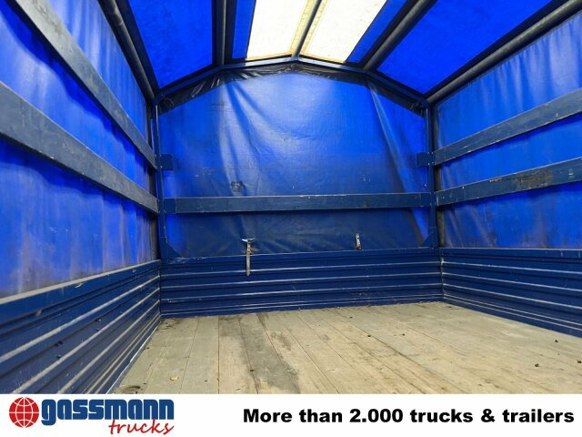 Dropside/ Flatbed truck Mercedes-Benz L 407 D 4x2 Doka, Ex-THW: picture 12