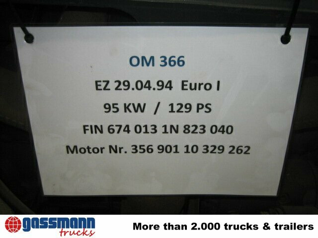 Engine Mercedes-Benz OM 366: picture 6