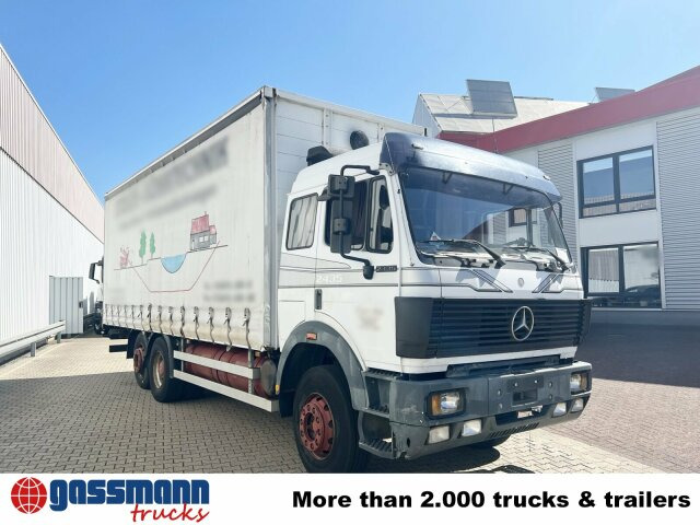 Box truck Mercedes-Benz SK 2435 L 6x2, V8, Spülbohrwagen: picture 8